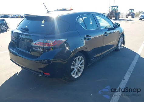 2012 Lexus Ct 200H Premium from USA, damaged, VIN JTHKD5BH2C2090028